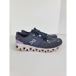 On Cloud X 3 Women's 7.5 Running Shoes Blue Helion CloudTec Training Sneakers